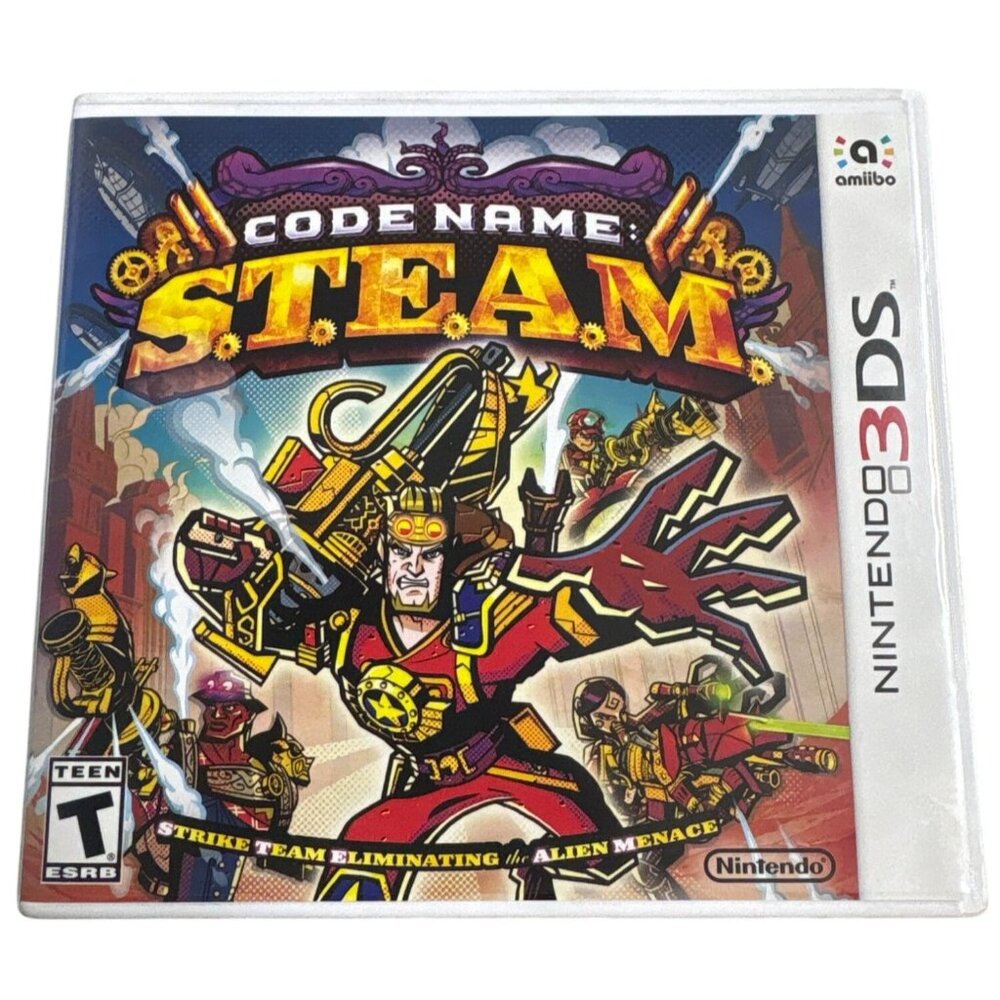 Nintendo 3DS Code Name: S.T.E.A.M. Game - Alien Menace Adventure